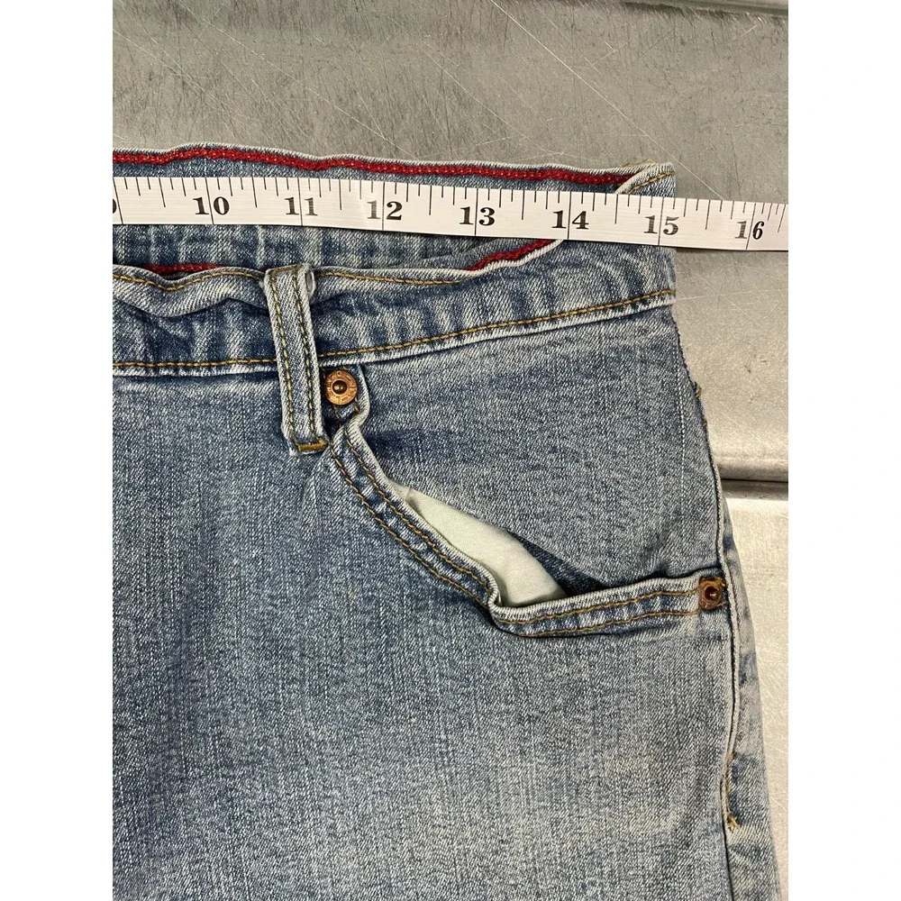 VTG Levis 550 Jeans Womens 12M 30X31 Blue Medium Wash‎ Denim Relaxed Boot Cut
